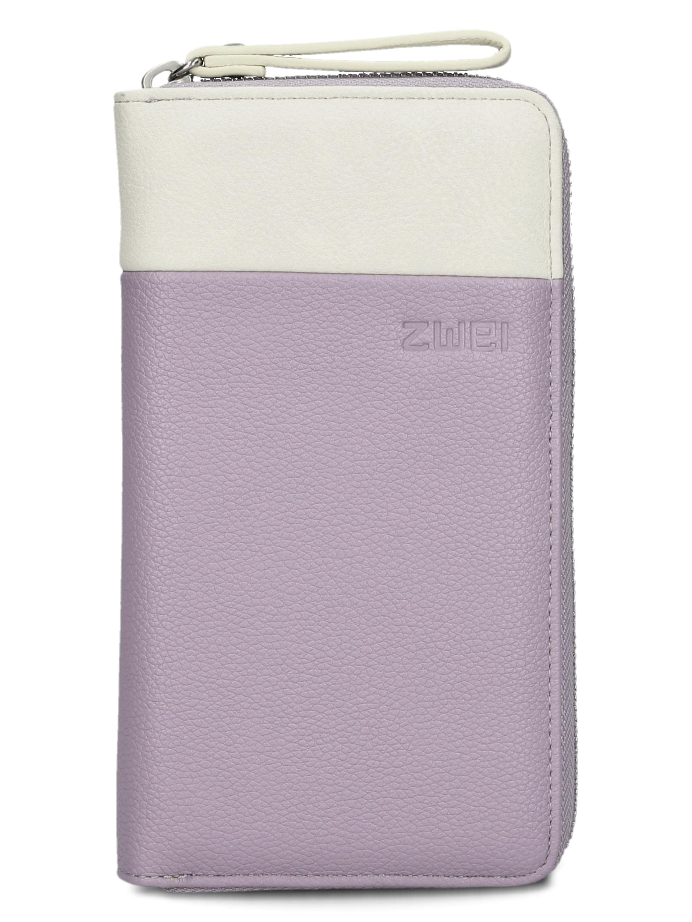 ZWEI Wallet 'EVA EV2' in Purple: front