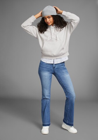 LAURA SCOTT Mütze in Grau