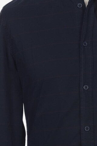 NN07 Button Up Shirt in M in Blue