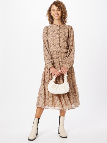 Sofie Schnoor Shirt Dress in Beige