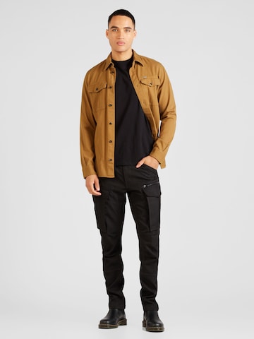 G-Star RAW Tapered Cargo nadrágok - fekete