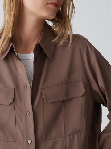 OPUS Bluse 'Flara' in Braun