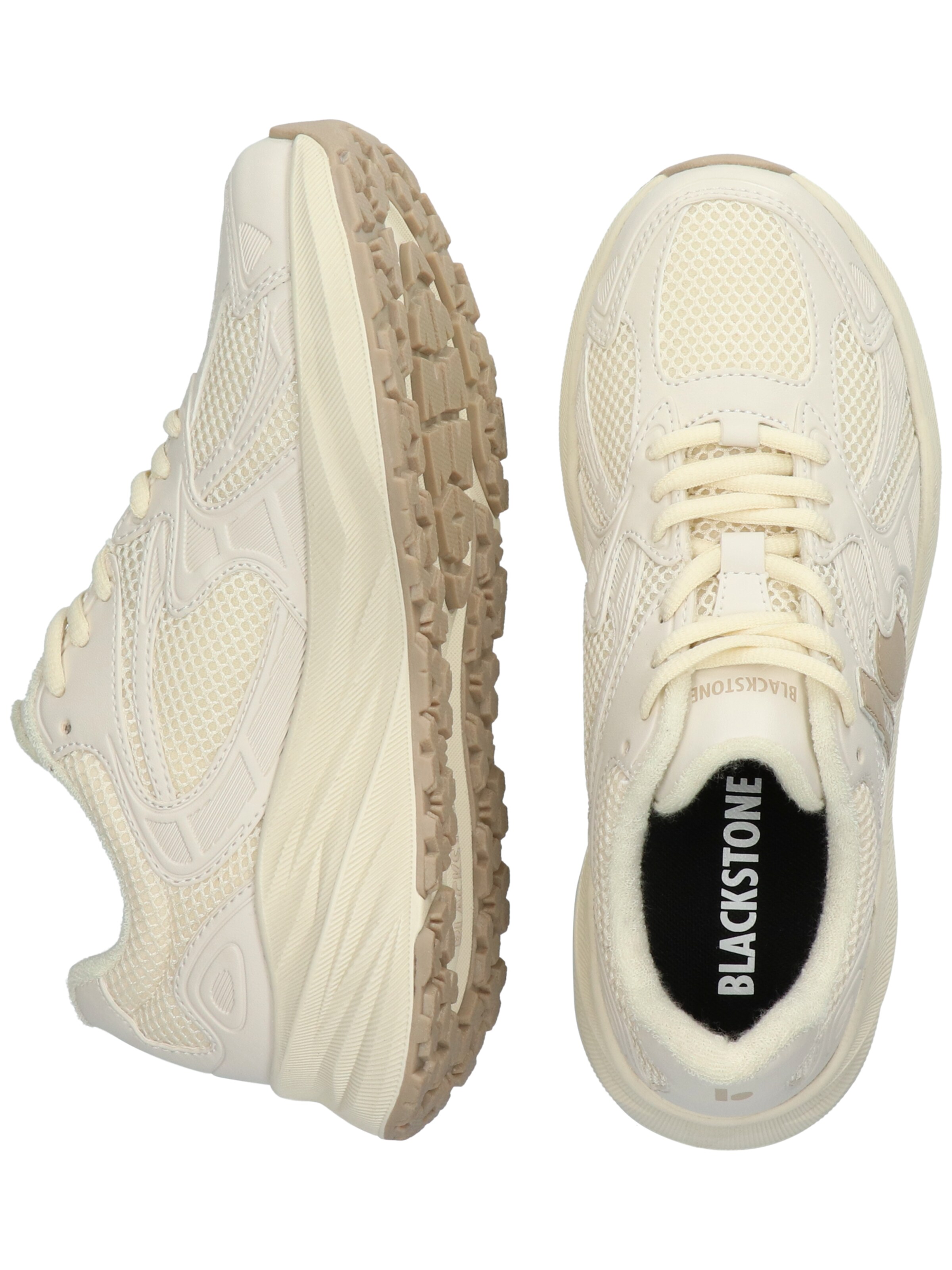 BLACKSTONE Sneakers laag 'Flynt Brooklyn' in Beige