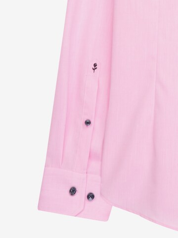 SEIDENSTICKER Slim Fit Hemd in Pink