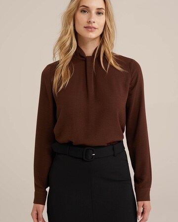 WE Fashion Bluse i brun