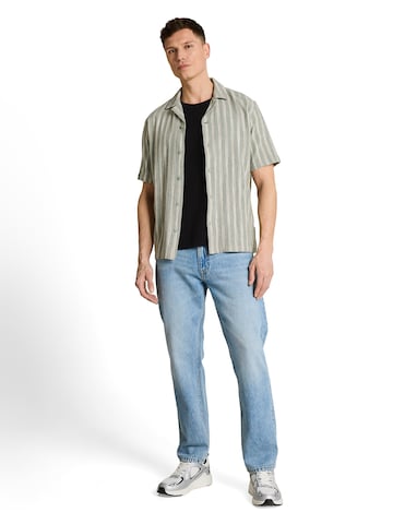 TOM TAILOR DENIM Majica | črna barva