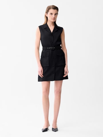 adl Shirt Dress in Black