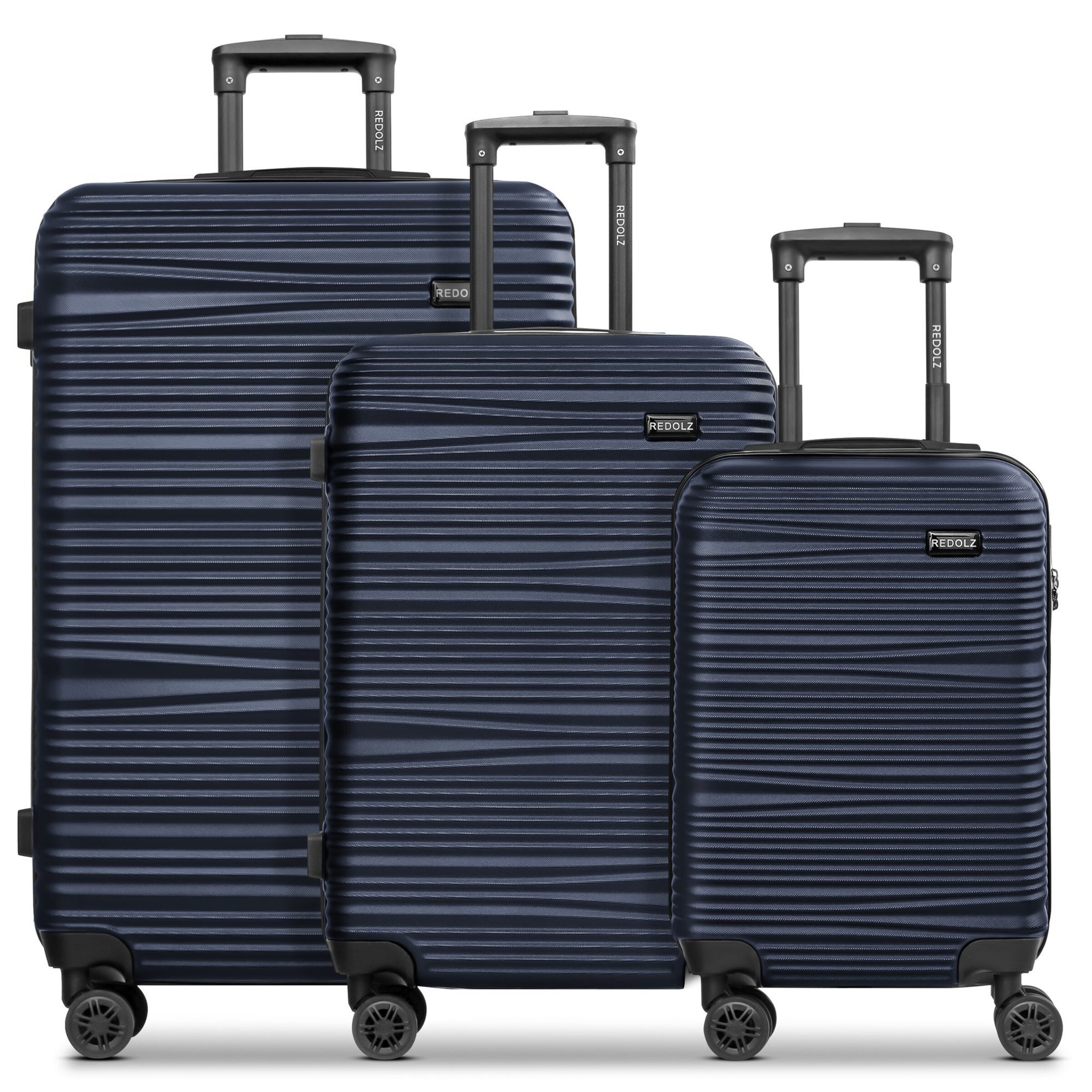 Redolz Suitcase set 'Essentials' in Blue: front