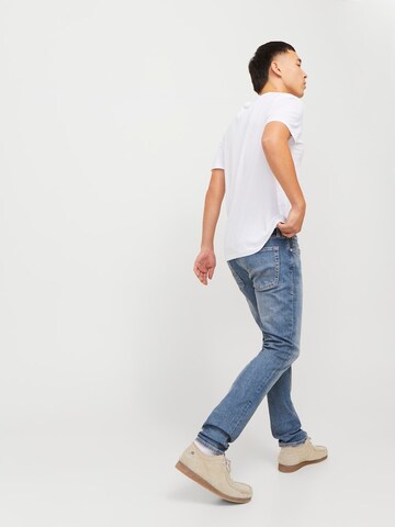 JACK & JONES Slimfit Τζιν 'JJIGlenn' σε μπλε