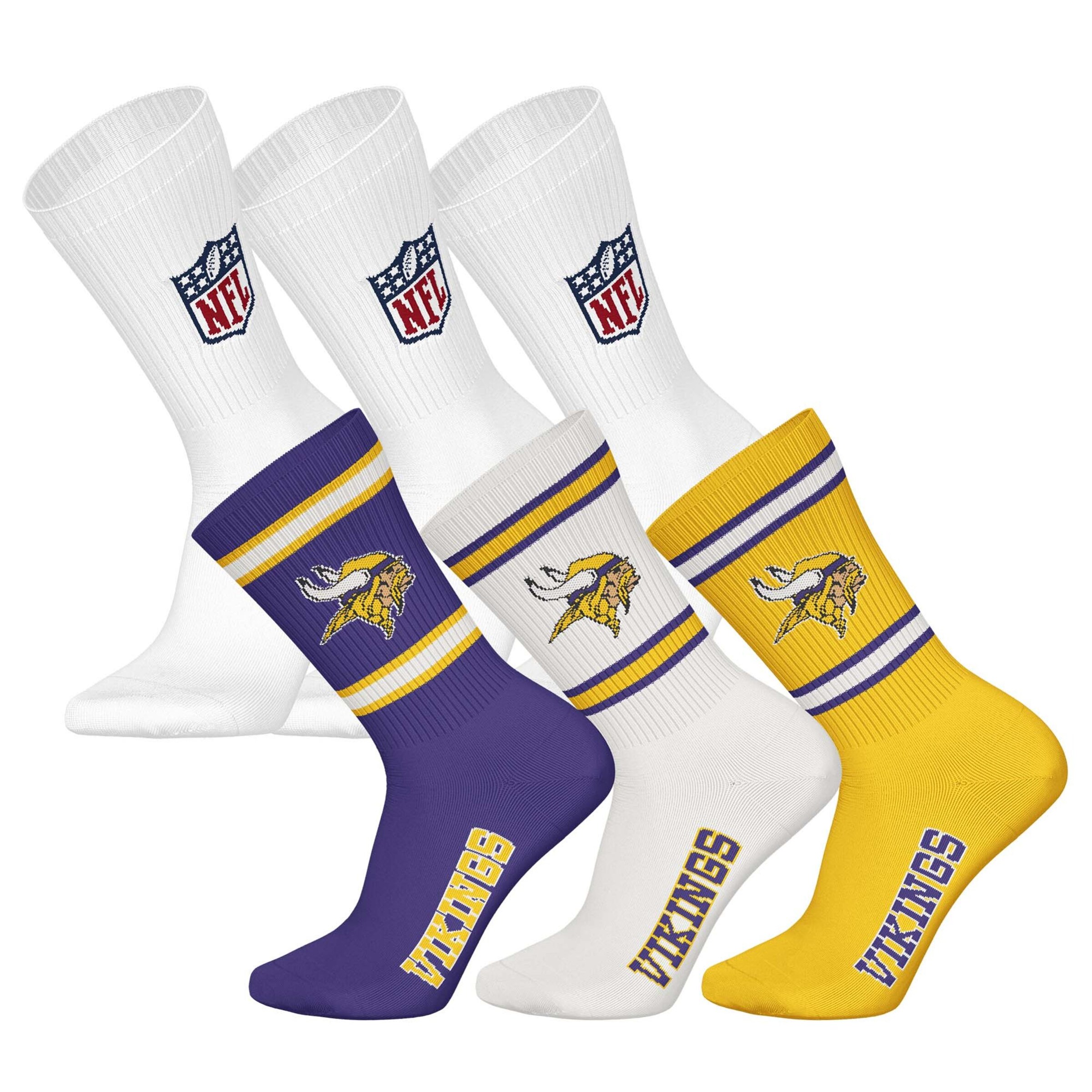 NFL Socken in Gelb: Vorderseite