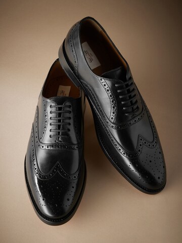 Next Обувь на шнуровке в Черный