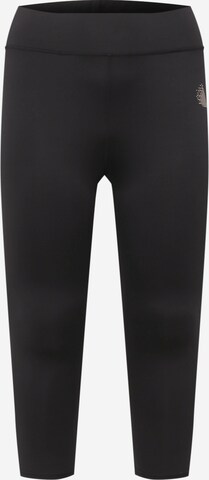 Skinny Pantaloni sport de la Active by Zizzi pe negru: față