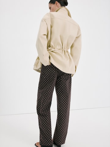 MANGO Loose fit Jeans 'Polka' in Brown