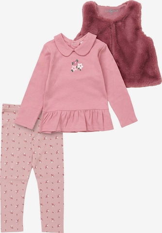 Lily & Jack Set ' Floral ' in Pink: front