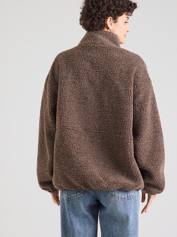 Giacca di pile 'HOKTOWN' di AMERICAN VINTAGE in marrone