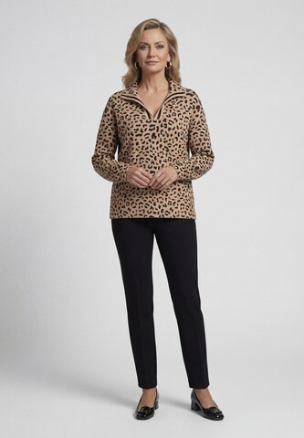 Sweat-shirt usha BLACK LABEL en beige