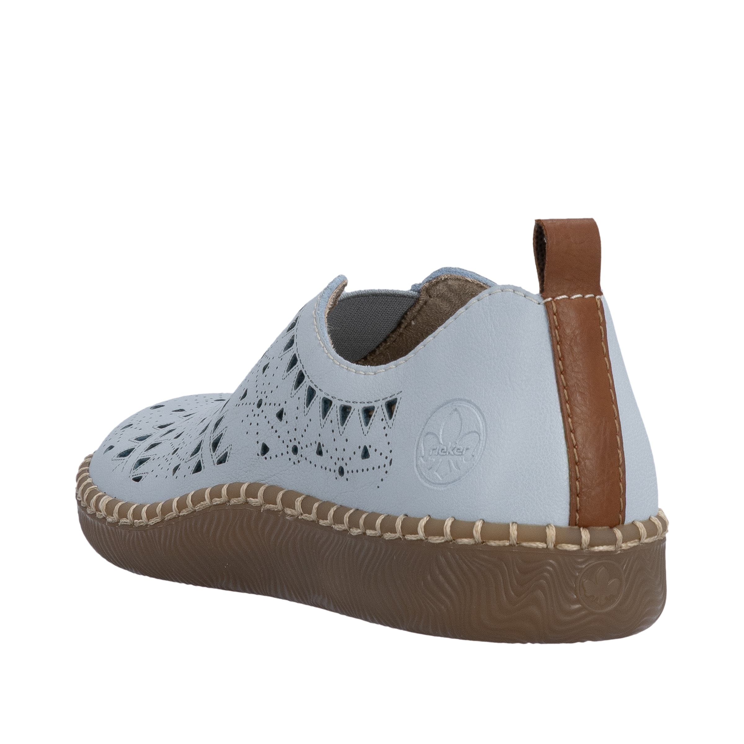 Chaussure basse Rieker en bleu