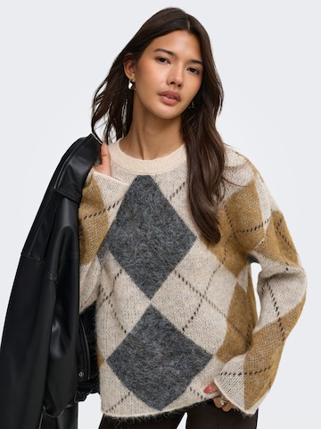 ONLY Trui 'ONLNoeme' in Beige