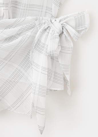 MANGO Halenka 'CHECK' – béžová