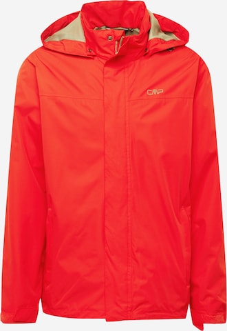 Veste outdoor CMP en rouge : devant