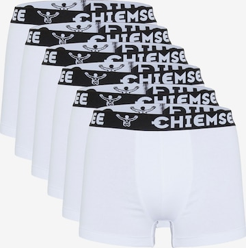 Boxers CHIEMSEE en blanc : devant