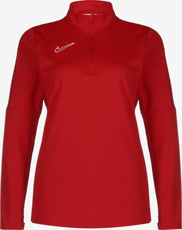 NIKE Athletic Sweatshirt in Red: front