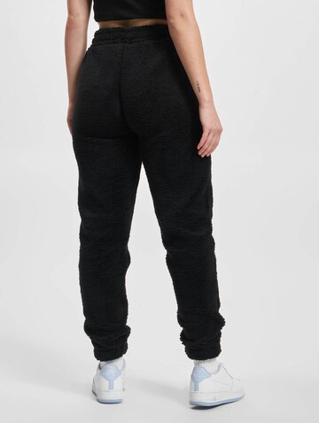 Effilé Pantalon DEF en noir