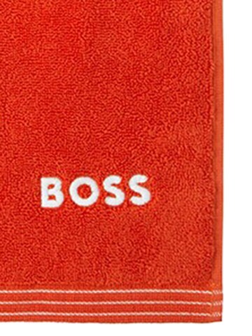 BOSS Home Towel 'EDGE' in Red