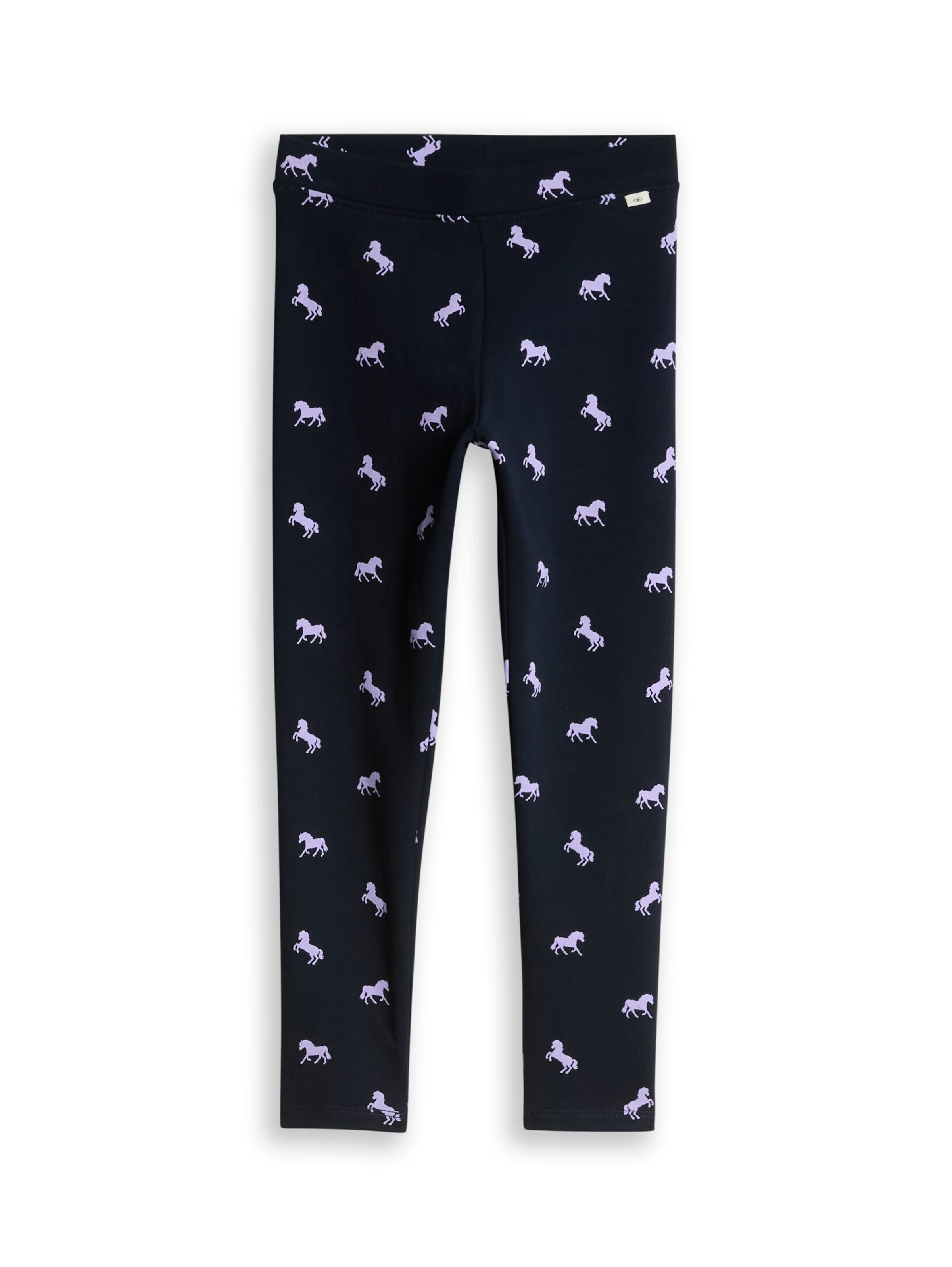 TOM TAILOR Slimfit Leggings in Blauw: voorkant