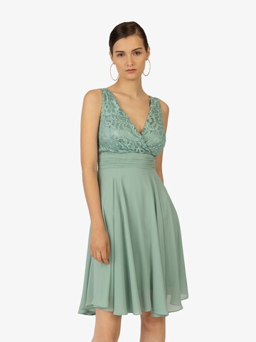 Kraimod - Vestido de gala en verde: frente