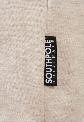 SOUTHPOLE Tapered Trousers 'Southpole' in Beige