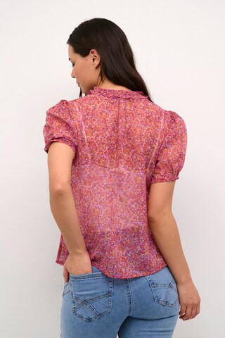 Cream Bluse 'Mese' in Rot