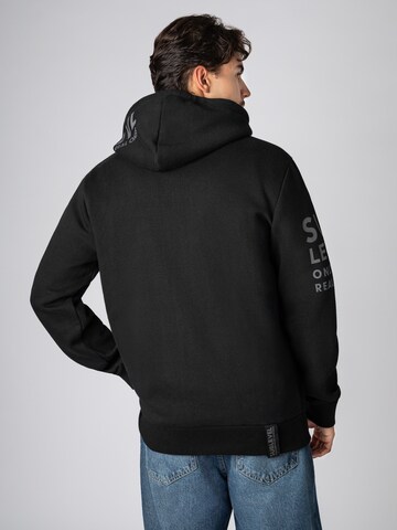 Sublevel Sweatjacke in Schwarz