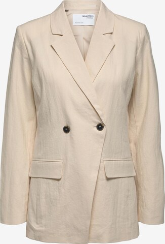 SELECTED FEMME - Blazer 'Malvina-Ida' en beige: frente