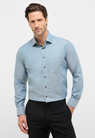 ETERNA Regular Fit Hemd in Grün: Vorderseite