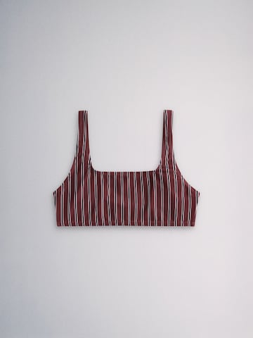 Bustier Hauts de bikini The Set en marron