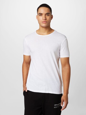 AllSaints - Camiseta en blanco: frente