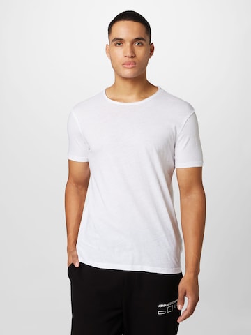 AllSaints - Camisa em branco: frente