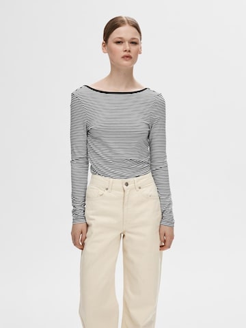 SELECTED FEMME Shirts 'Filina' i sort: forside