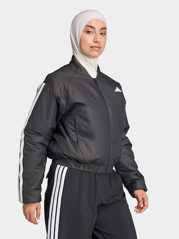 ADIDAS SPORTSWEAR - Casaco deportivo 'ESS' em preto
