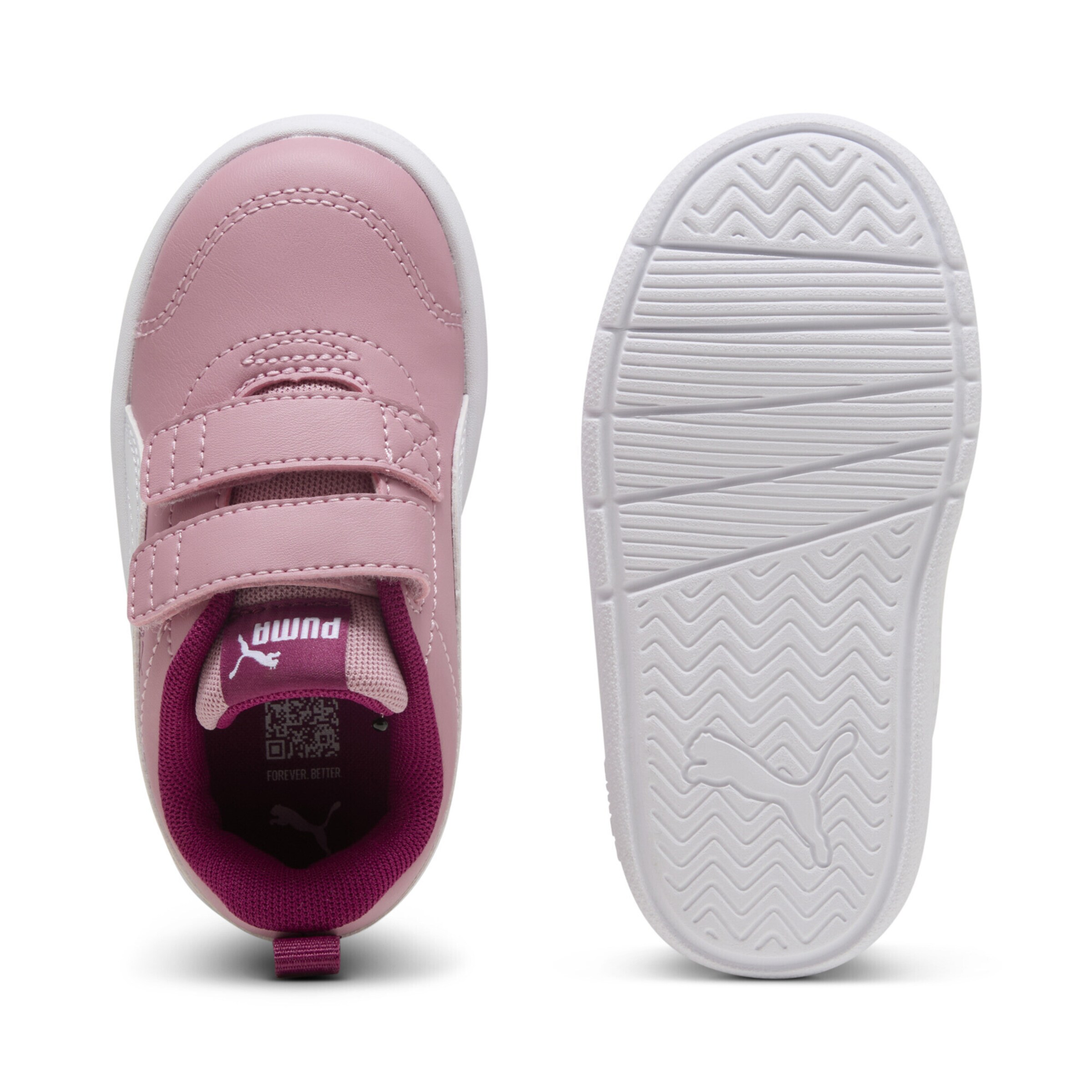 PUMA Sneakers 'Courtflex V3' in Roze