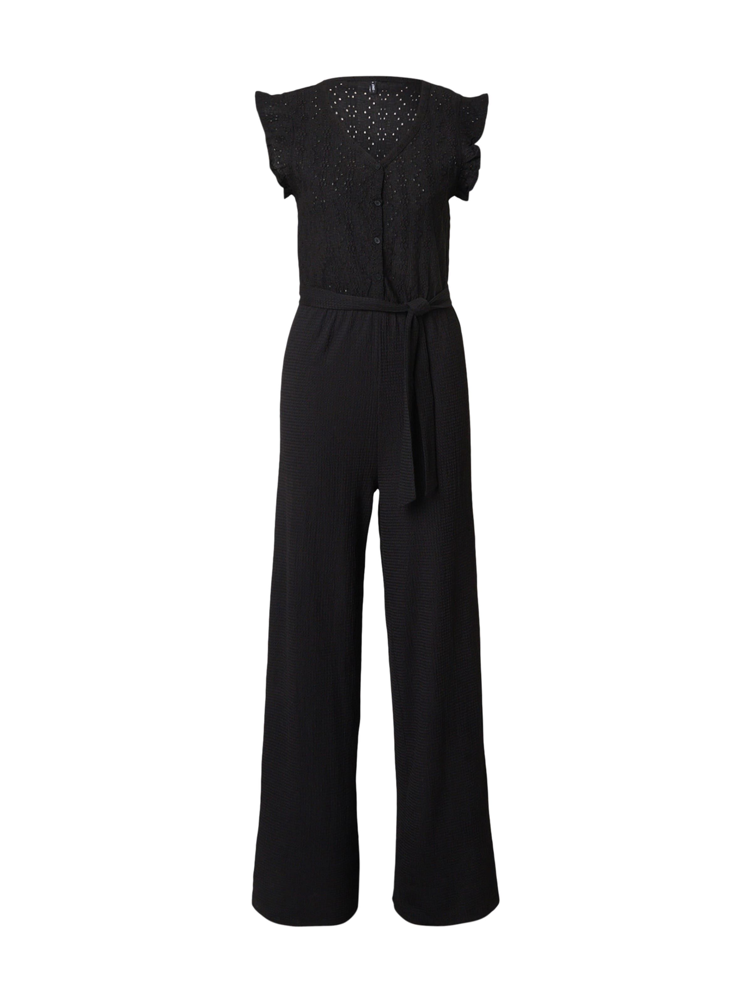 Tuta jumpsuit 'ONLELISA' di ONLY in nero: frontale