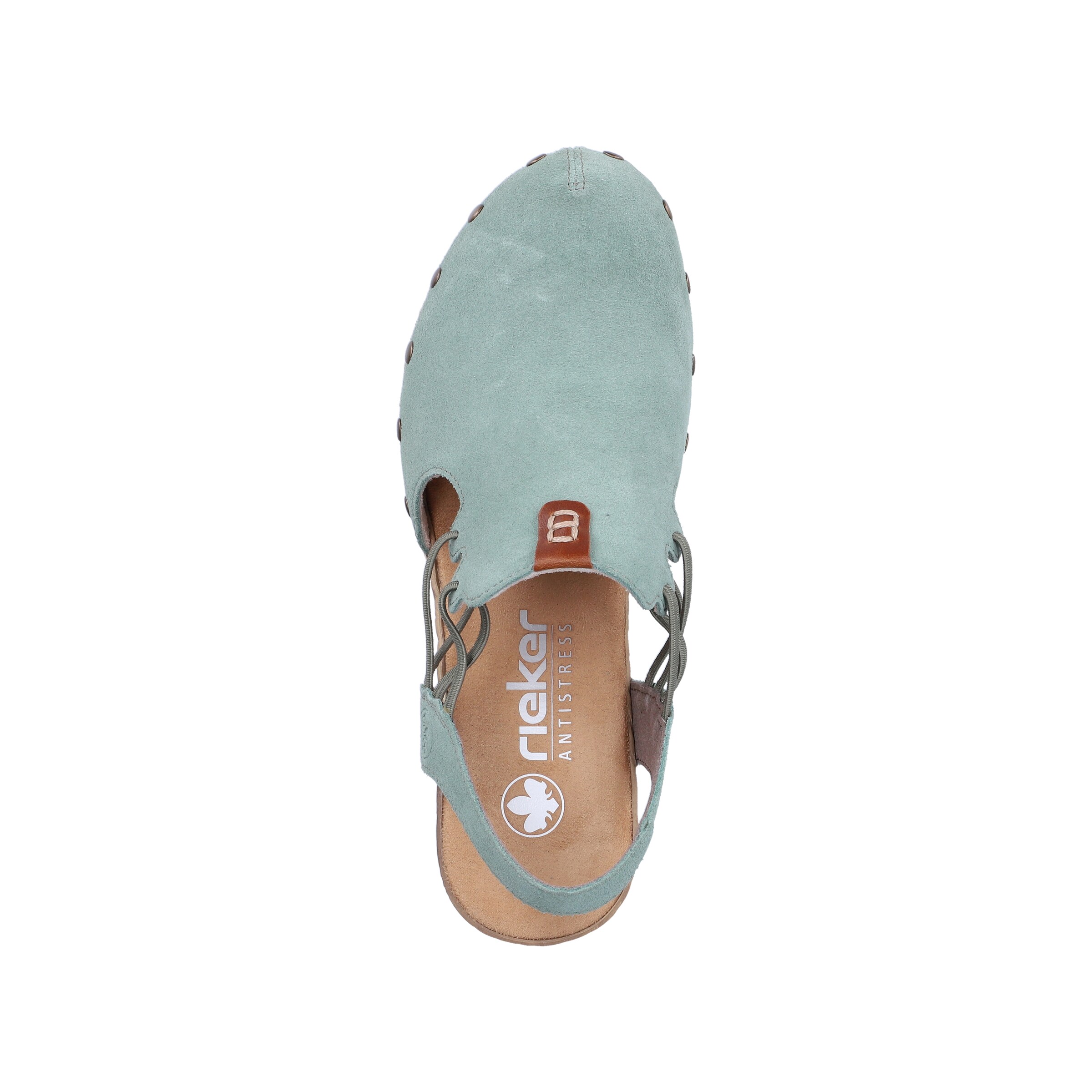 Rieker Slingpumps in Grün