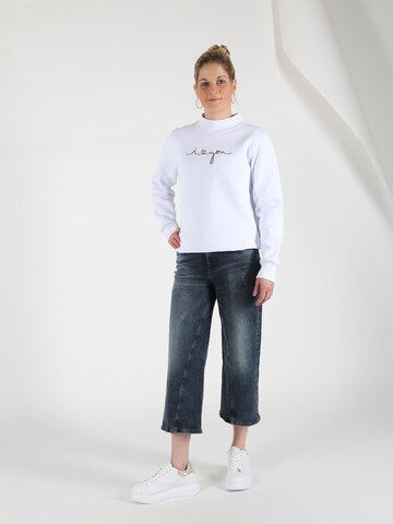 Miracle of Denim Wide leg Jeans in Blauw: voorkant