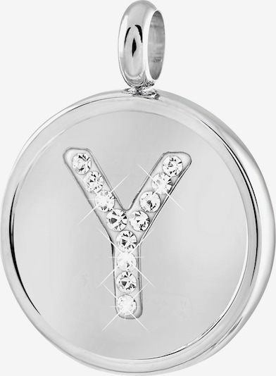 Lucardi Anhänger in silber / transparent, Produktansicht