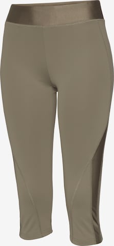 LASCANA ACTIVE - Skinny Calças de desporto em verde