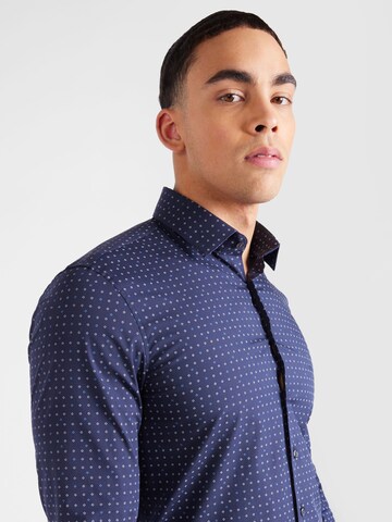 Calvin Klein Slim Fit Hemd in Blau