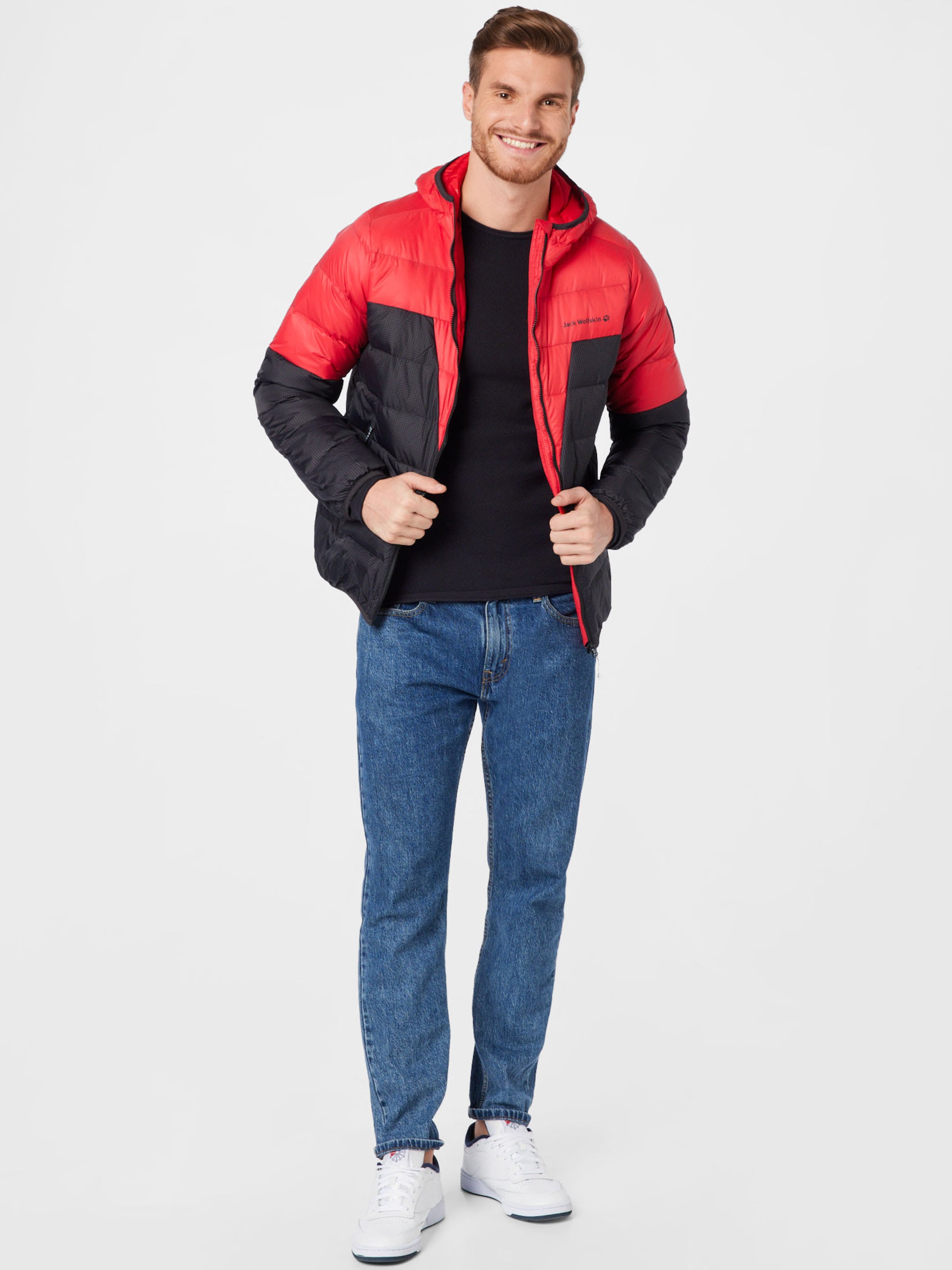 Männer Jacken JACK WOLFSKIN Jacke 'Tundra' in Nachtblau, Rot - SC18731 Männer Jacken JACK WOLFSKIN Jacke 'Tundra' in Nachtblau, Rot - SC18731
