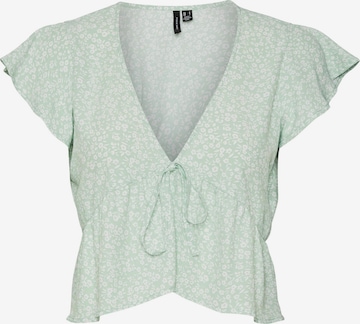 VERO MODA Top 'MELI' in Green: front