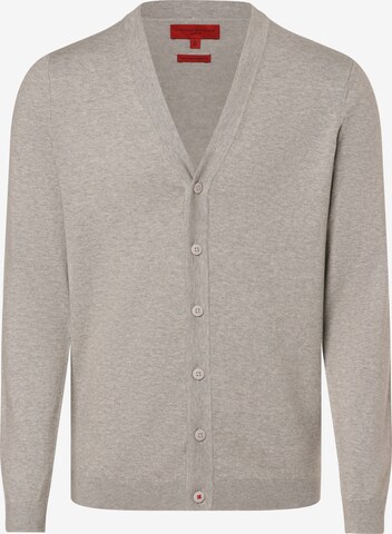 Finshley & Harding Knit Cardigan in Grey: front